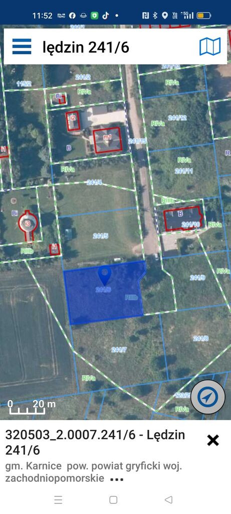 Działka Sprzedaż Lędzin