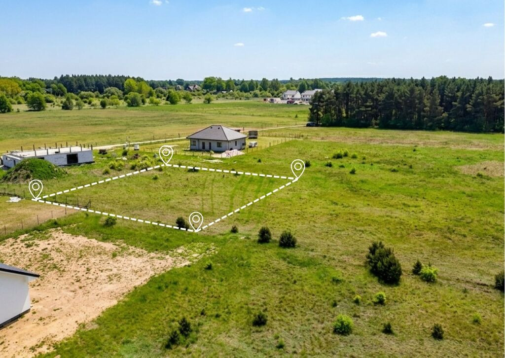 Działka Sprzedaż Białuń Jarzębinowa