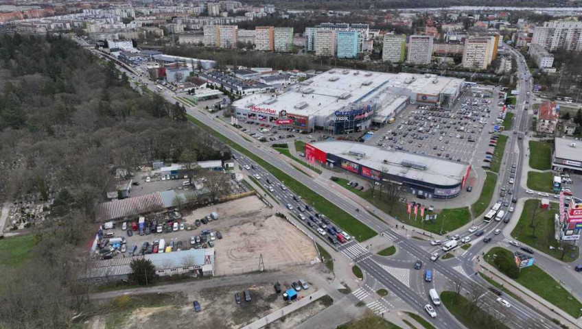 Działka Wynajem Szczecin os. Reda