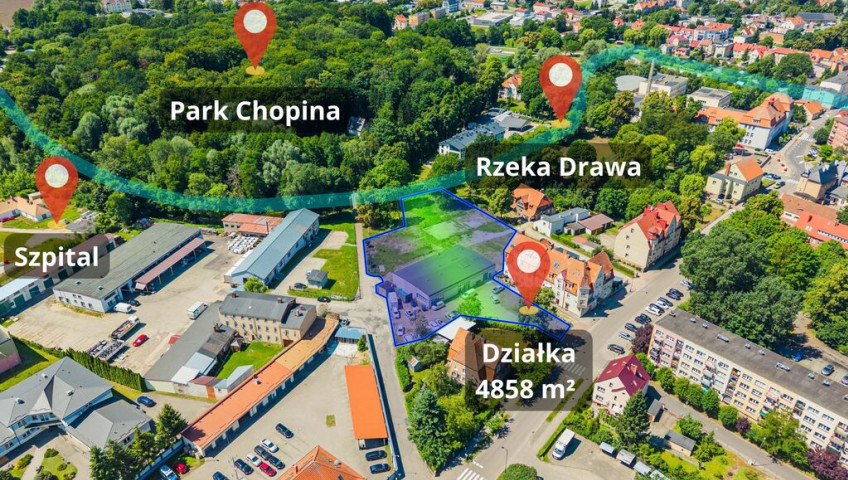 Działka Sprzedaż Drawsko Pomorskie Obrońców Westerplatte