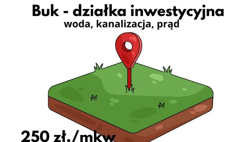 Działka Sprzedaż Buk