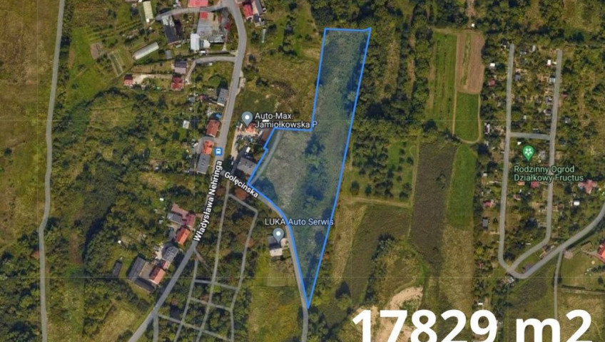 Działka Sprzedaż Szczecin Stołczyn Golęcińska